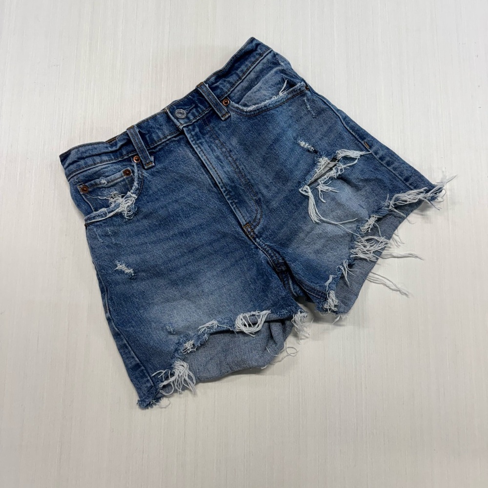 Abercrombie & Fitch High Rise 4” Short